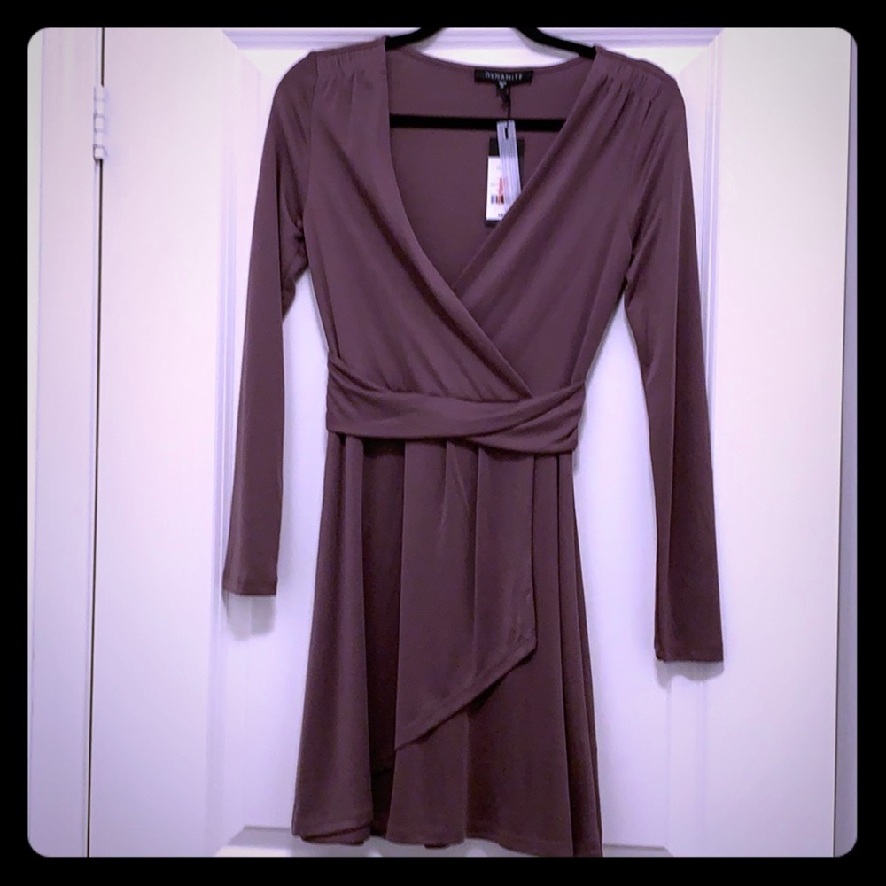Brand new classic mauve dress